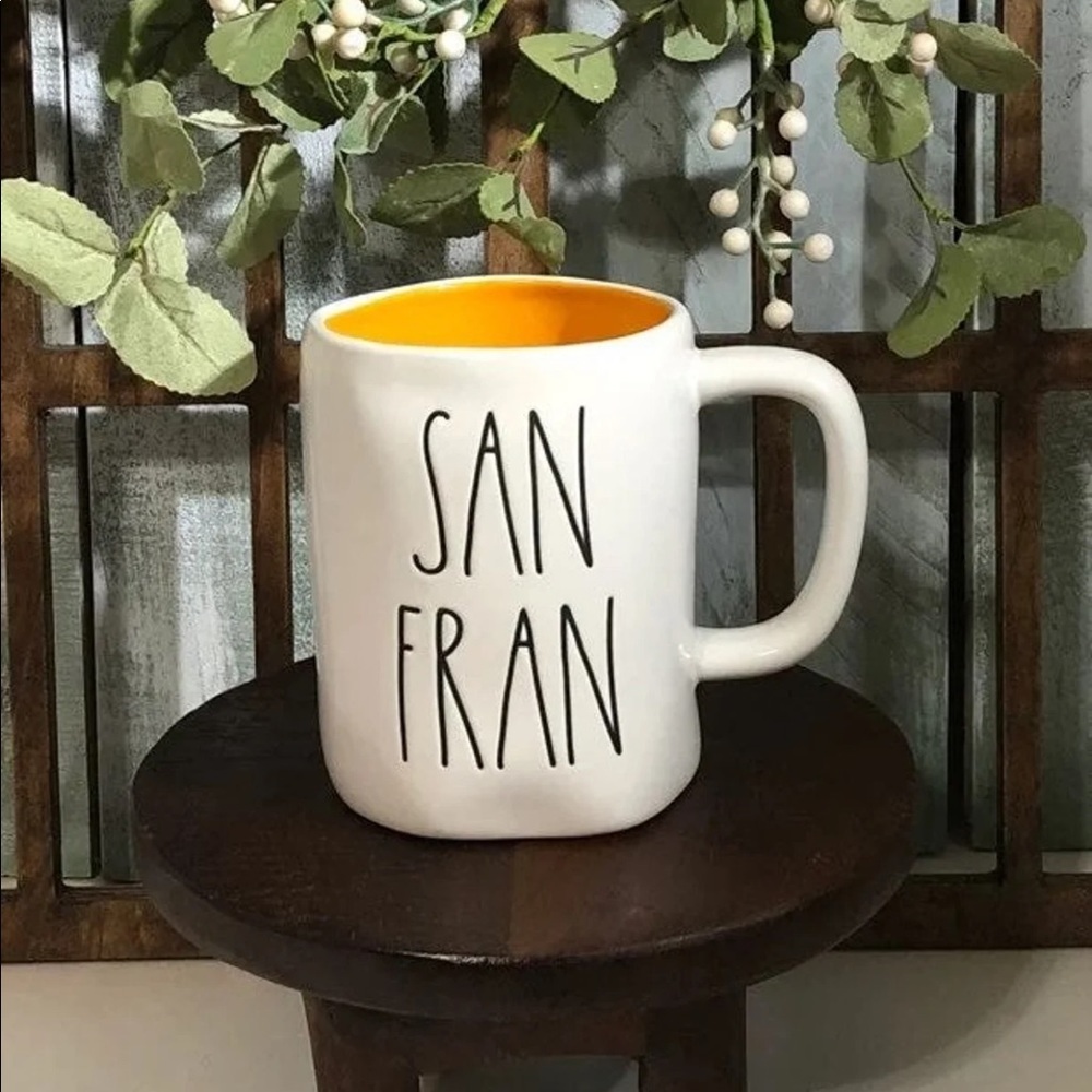 Rae Dunn San Fran with Golden Gate Bridge Coffee Bar Mug Cup